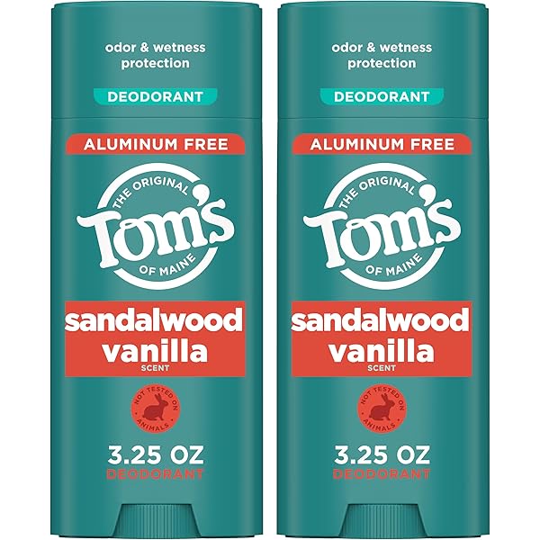 Tom's of Maine Deodorant ２本　他 Tom's of Maine 2-Pack Apricot Deodorant Stick, Long-Lasting